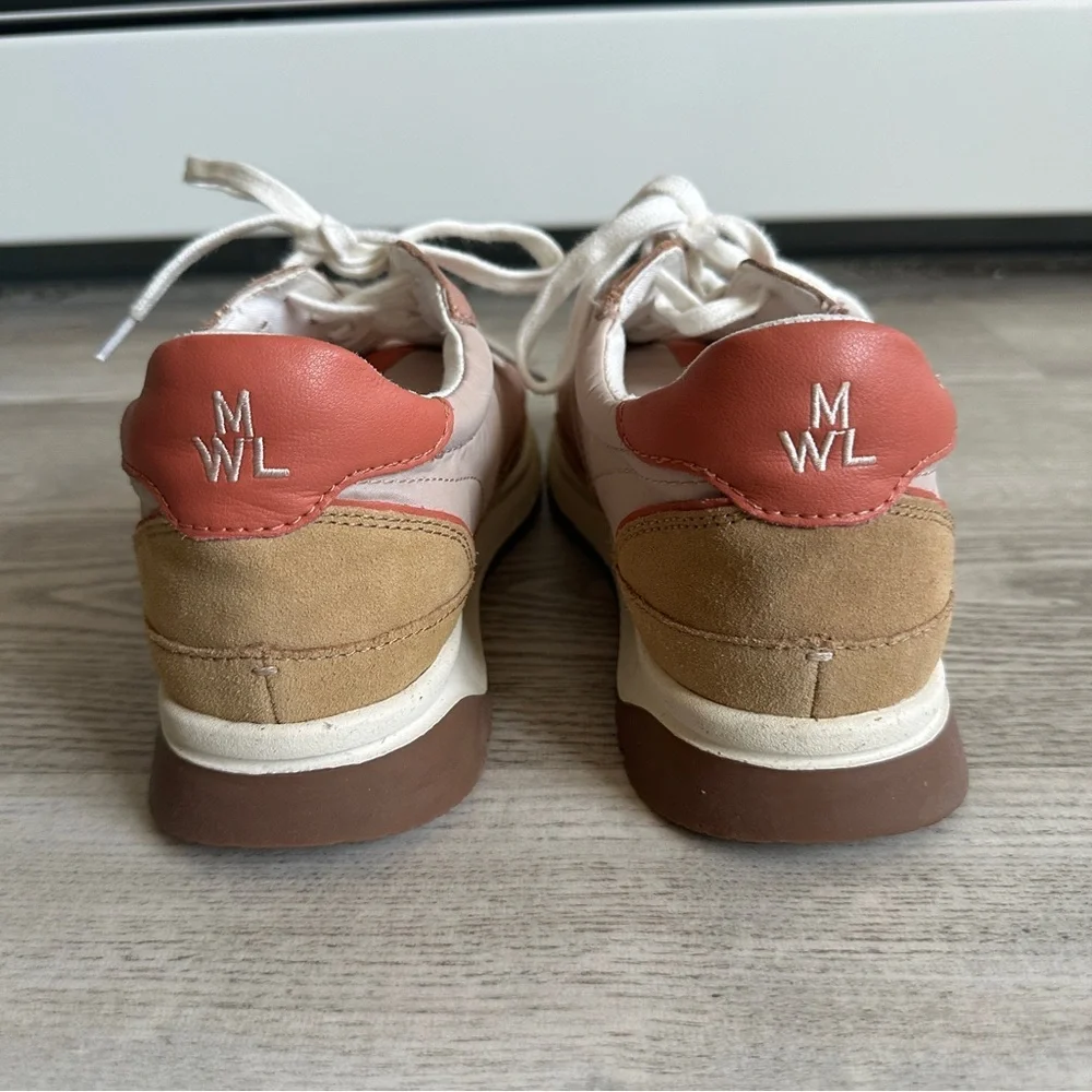 Madewell Pink Thick Sole Sneakers 9